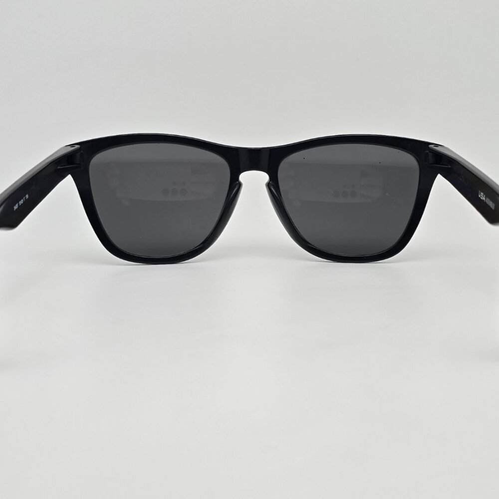 Oakley 24-297 Collector Frogskins Matte Black Polarized Black Iridium Sunglasses - Picture 4 of 13